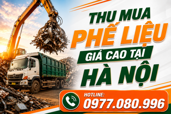 Thanh Lý Phế Liệu Tại Hà Nội – Nhận Tận Nơi, Xử Lý Nhanh, Giá Trị Tối Ưu
